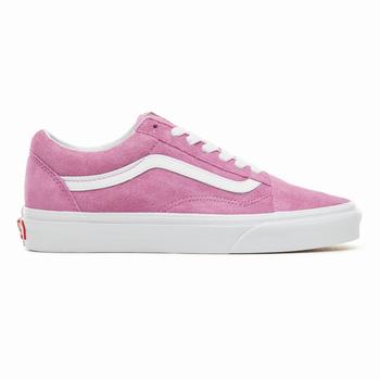 Férfi Vans Suede Old Skool Tornacipő VA1250394 Lila/Fehér